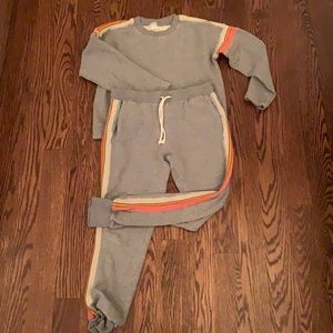 Adorable sweat suit set